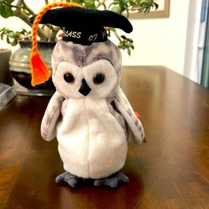 Wiser TY, beanie baby, owl, class of ‘99